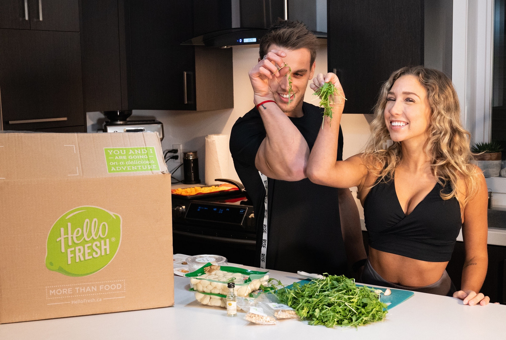 Cath Bastien shares cooking tips with Hello Fresh
