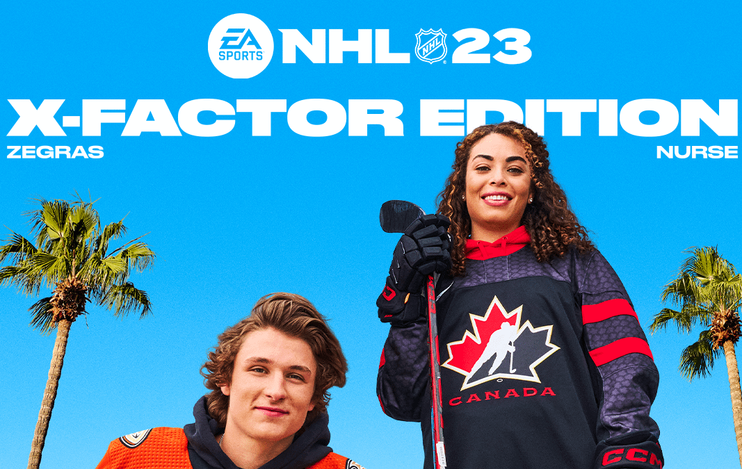 Thomas Houlton, agente principal de Sports + Entertainment, ayuda a hacer historia con Sarah Nurse en la portada de NHL 23