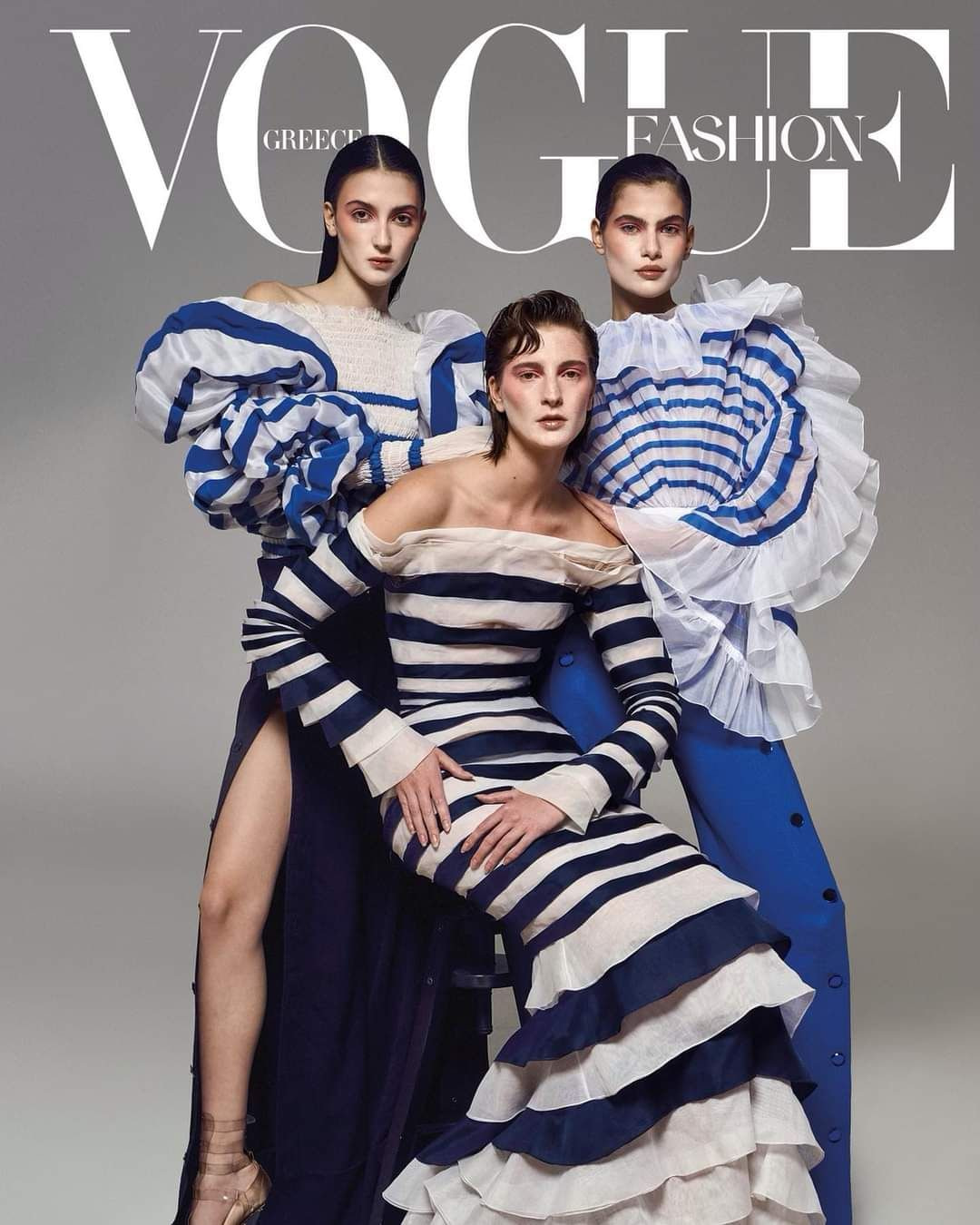Ros fait la couverture de Vogue Grèce